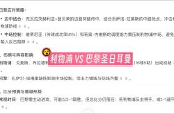 巴黎圣日耳曼抢先进球利物浦遗憾出局的简单介绍